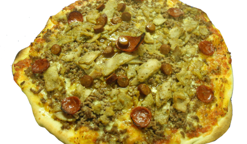 Pizza super cannibale-L'Abri Côtier Primelin